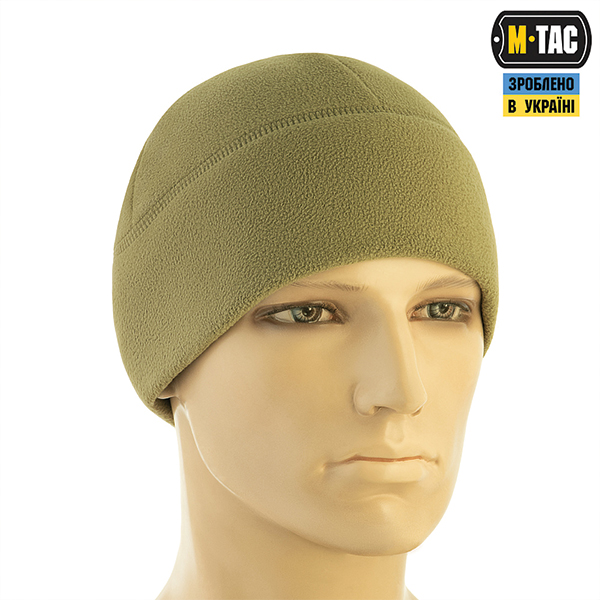 M-Tac шапка Watch Cap Elite фліс (320г/м2) Tan. Фото 3