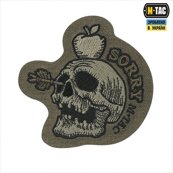 M-Tac нашивка SORRY (вишивка) Ranger Green