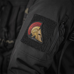 M-Tac нашивка Spartan Helmet (вишивка) Black. Фото 3