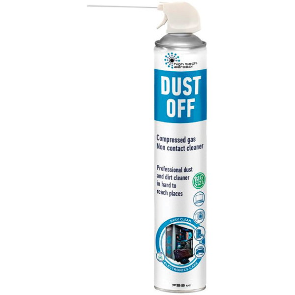 Професійний безконтактний очисник HTA Dust Off 750 мл. Фото 2