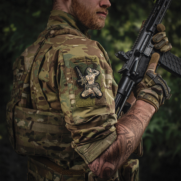 M-Tac нашивка Tactical girl №1 Skandinavik PVC MC. Фото 2