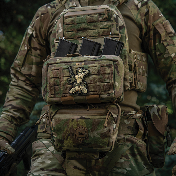 M-Tac нашивка Tactical girl №1 Skandinavik with Mjöllnir PVC MC. Фото 2