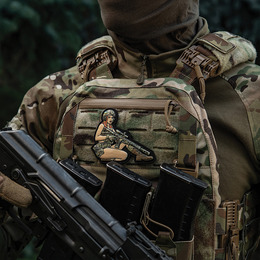 M-Tac нашивка Tactical girl №2 PVC MC. Фото 2