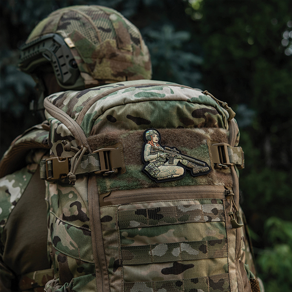 M-Tac нашивка Tactical girl №2 Skandinavik PVC MC. Фото 2