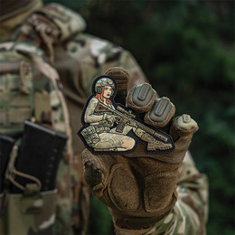 M-Tac нашивка Tactical girl №2 Skandinavik PVC MC. Фото 3