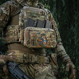 M-Tac нашивка Tiger (вишивка) Multicam/RG/Blue. Фото 2