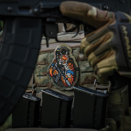 M-Tac нашивка Tiger (вишивка) Multicam/RG/Blue. Фото 3