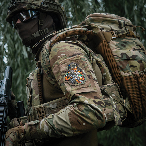 M-Tac нашивка Tiger (вишивка) Multicam/RG/Green. Фото 3