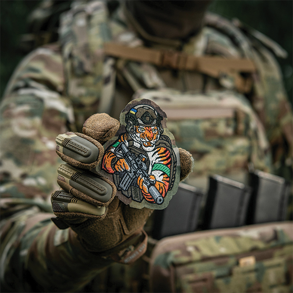 M-Tac нашивка Tiger (вишивка) Multicam/RG/Green. Фото 4