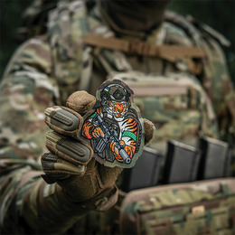 M-Tac нашивка Tiger (вишивка) Multicam/RG/Green. Фото 4