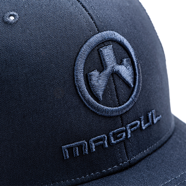 Бейсболка Magpul Wordmark Patch Trucker Navy Blue. Фото 5