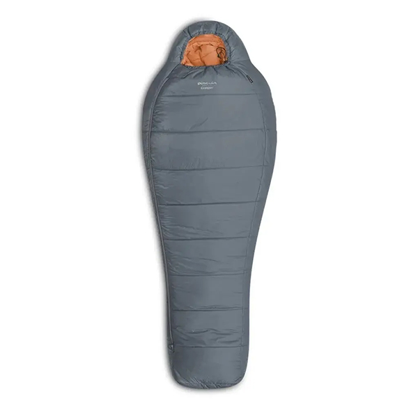 Спальний мішок Pinguin Expert (-8°С/-16°С)  Left Zip Grey 195 см
