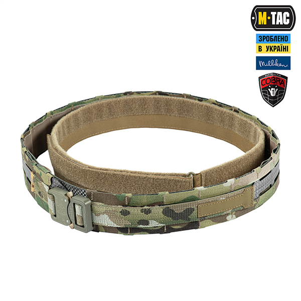 M-Tac ремінь Tiger Belt Cobra Buckle Multicam. Фото 2