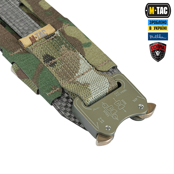 M-Tac ремінь Tiger Belt Cobra Buckle Multicam. Фото 5