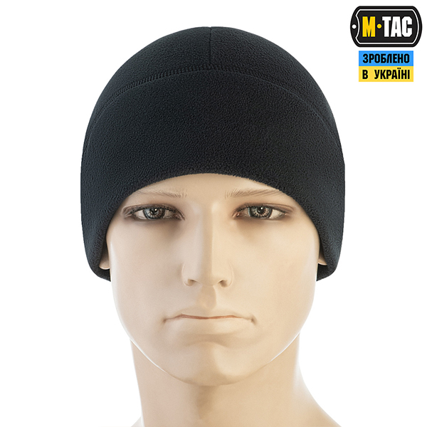M-Tac шапка Watch Cap Elite фліс (320г/м2) Dark Navy Blue. Фото 2