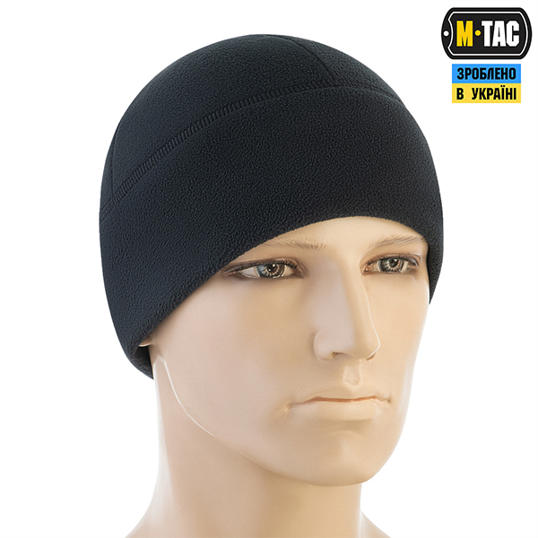 M-Tac шапка Watch Cap Elite фліс (320г/м2) Dark Navy Blue. Фото 3