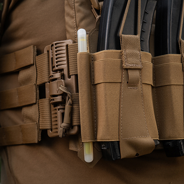 M-Tac передня панель для плитоноски Cuirass QRS на три магазина Coyote. Фото 16
