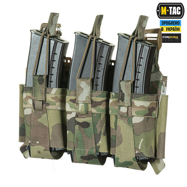 M-Tac передня панель для плитоноски Cuirass QRS на три магазина Multicam. Фото 3