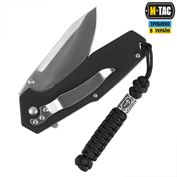 M-Tac темляк Teivaz rune Steel Black. Фото 2
