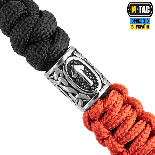 M-Tac темляк Teivaz rune Steel Black&Red. Фото 3