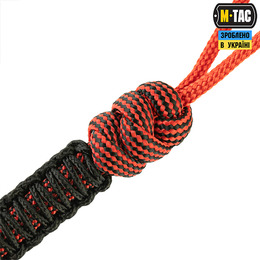 M-Tac темляк Scandinavian Mannaz Bronze Black&Red. Фото 3