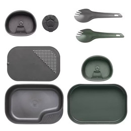 Посуд туристичний Wildo CAMP-A-BOX Duo Complete Olive . Фото 2