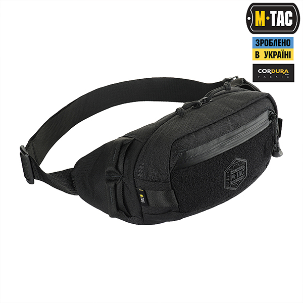 M-Tac сумка Waist Bag Elite Hex Black. Фото 3