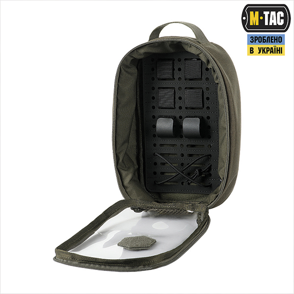 M-Tac вставка модульна MOLLE 11x19.5 Laser Cut Black. Фото 3