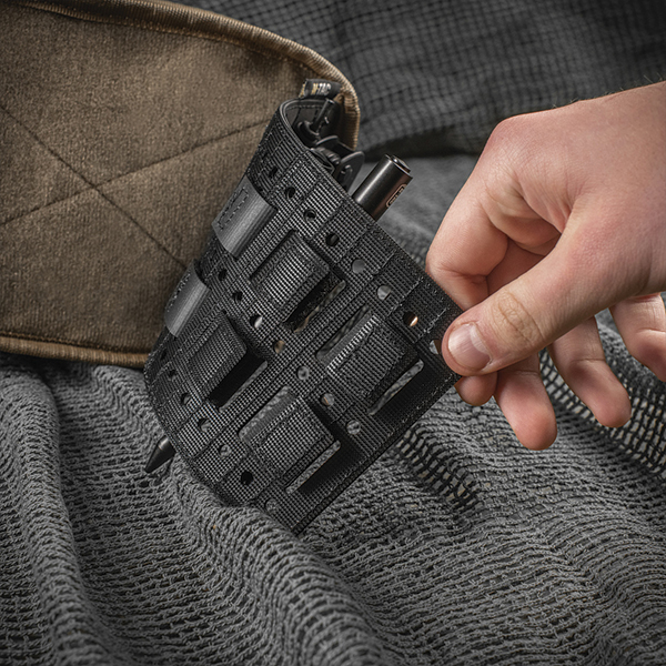  M-Tac вставка модульна MOLLE 11x19.5 Laser Cut Black. Фото 7