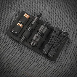  M-Tac вставка модульна MOLLE 11x19.5 Laser Cut Black. Фото 6