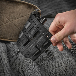  M-Tac вставка модульна MOLLE 11x19.5 Laser Cut Black. Фото 7
