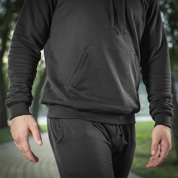 M-Tac кофта Hoodie Cotton Raglan Black. Фото 13