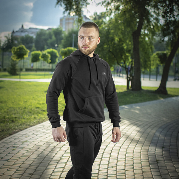 M-Tac кофта Hoodie Cotton Raglan Black. Фото 8