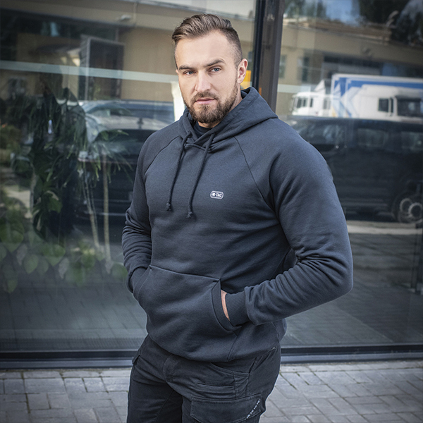M-Tac кофта Hoodie Cotton Raglan Dark Navy . Фото 8
