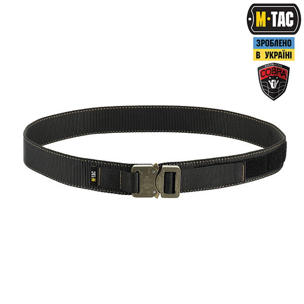 M-Tac ремінь Cobra Buckle Belt Black