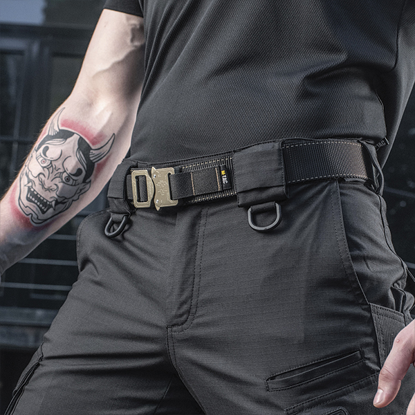 M-Tac ремінь Cobra Buckle Belt Black. Фото 6