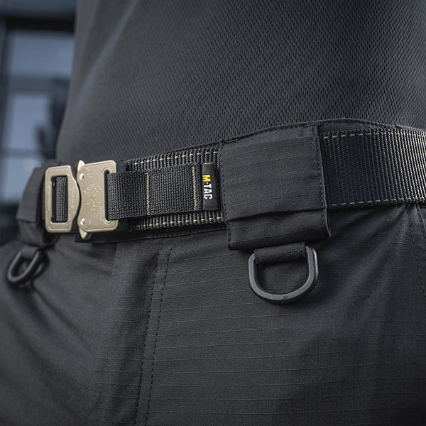 M-Tac ремінь Cobra Buckle Belt Black. Фото 8