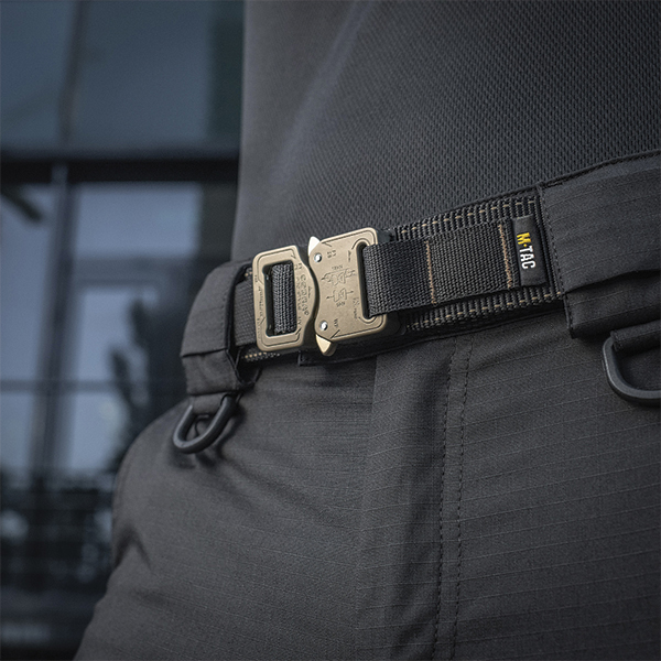 M-Tac ремінь Cobra Buckle Belt Black. Фото 9