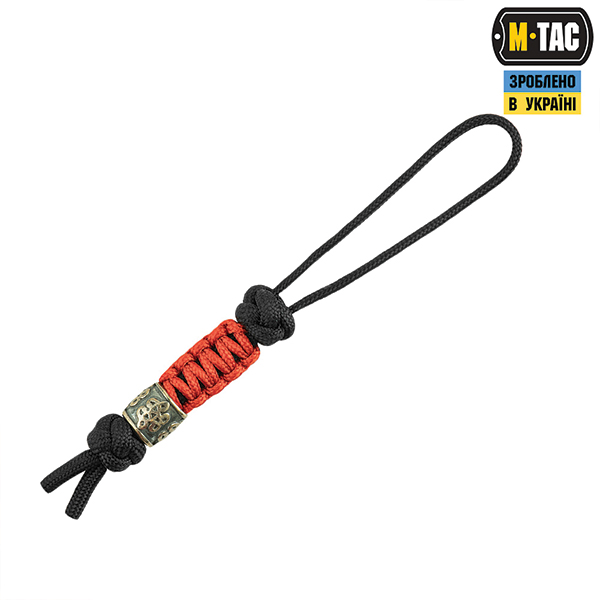 M-Tac темляк Scandinavian Small китайський вузол Black&Red