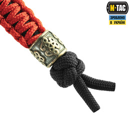 M-Tac темляк Scandinavian Small китайський вузол Black&Red. Фото 4