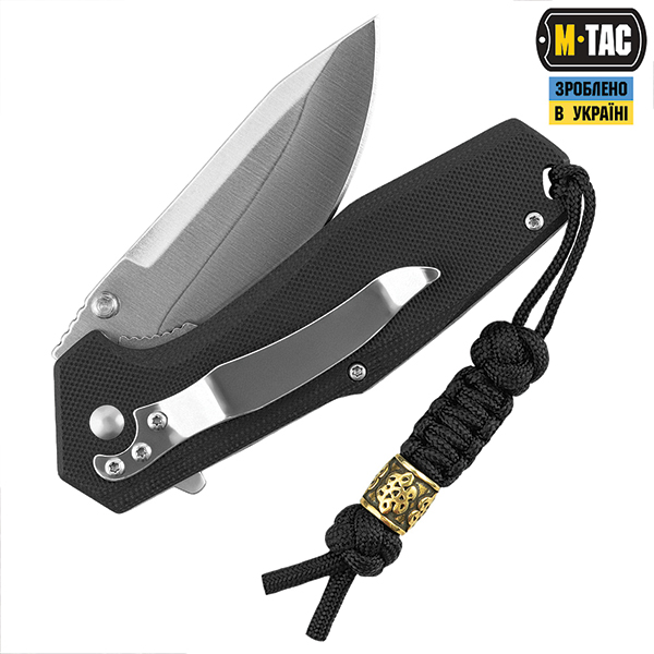 M-Tac темляк Scandinavian Small китайський вузол Black. Фото 2