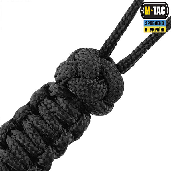 M-Tac темляк Scandinavian Small китайський вузол Black. Фото 3