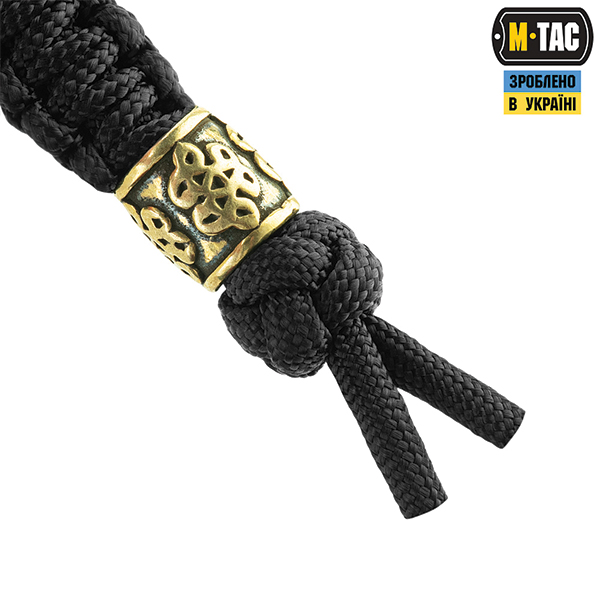 M-Tac темляк Scandinavian Small китайський вузол Black. Фото 4