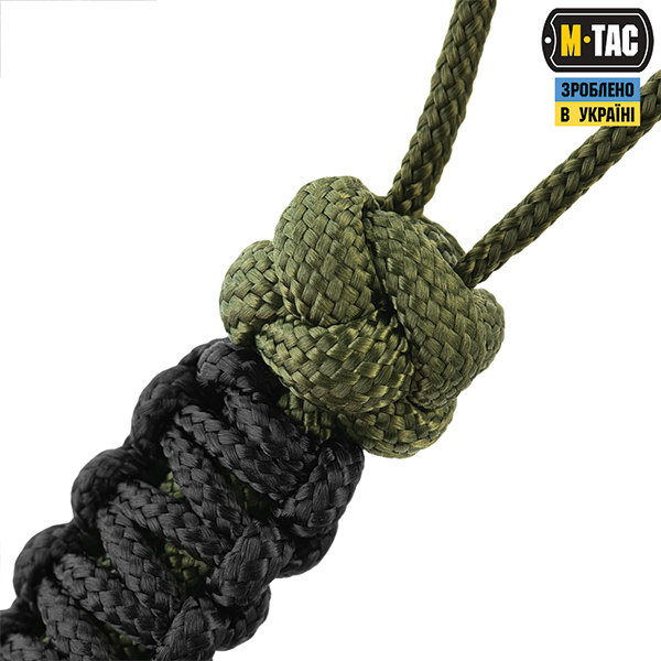 M-Tac темляк Scandinavian Small китайський вузол Olive. Фото 3