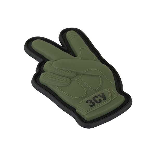 Нашивка Victory PVC Olive. Фото 2