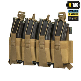 M-Tac передня панель для плитоноски Cuirass QRS XL на 4 магазина Coyote. Фото 3