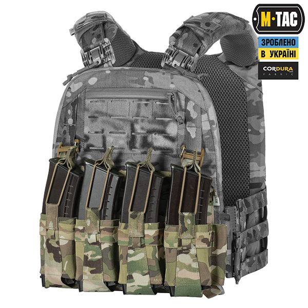 M-Tac передня панель для плитоноски Cuirass QRS XL на 4 магазина Multicam. Фото 7