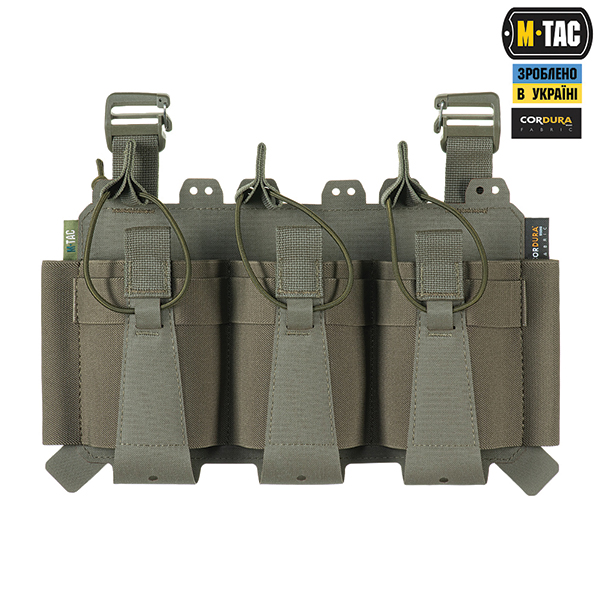 M-Tac передня панель для плитоноски Cuirass QRS на три магазина Ranger Green. Фото 2
