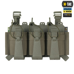 M-Tac передня панель для плитоноски Cuirass QRS на три магазина Ranger Green