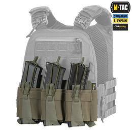 M-Tac передня панель для плитоноски Cuirass QRS на три магазина Ranger Green. Фото 7